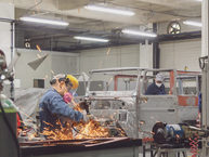 The FJ Company 1984 FJ40 350983 Matte Cadet Blue - Signature - BodyWork